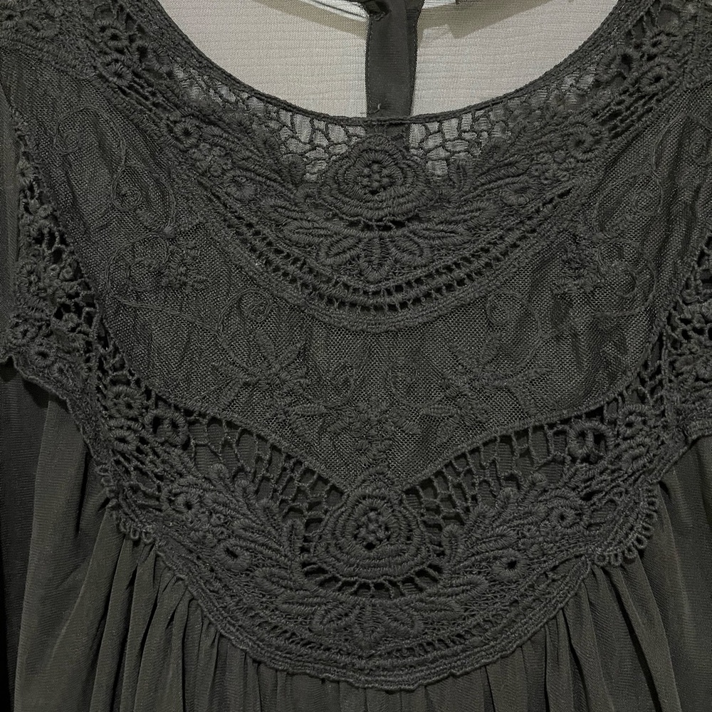 Womens Clothes 4 Piece Bundle Andree by Unit Bell Sleeve Embroidered Top Size 1X - Picture 14 of 16
